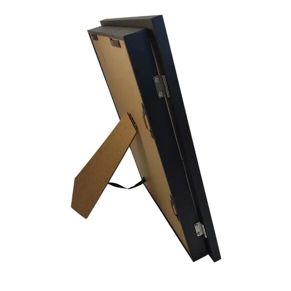 Shadow Box Wooden and Plexiglass New Black Hanging or Table Set up Weddi… - Picture 8 of 16